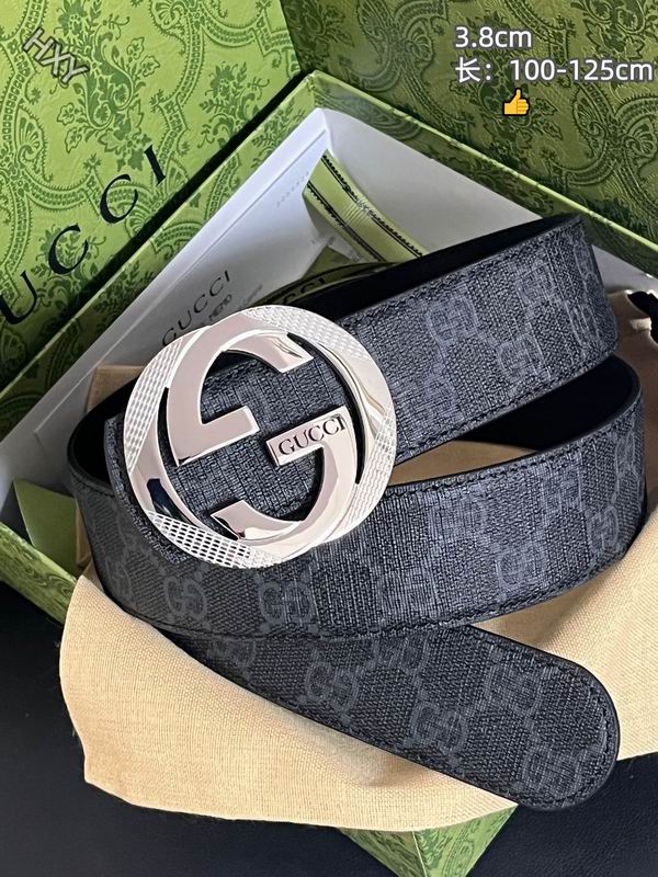 Gucci belt 38mmX100-125cm 8L25